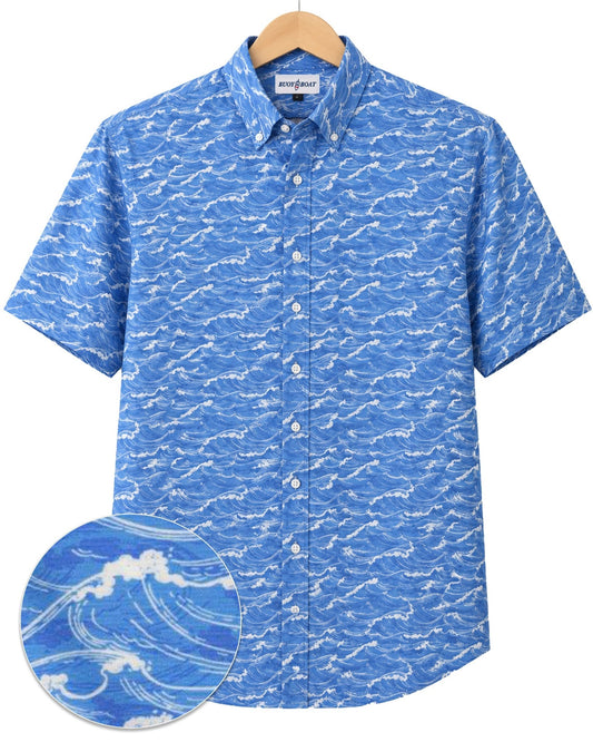 Tidal Cabana Set - Blue - Buoy & Boat - Cabana Set - XL