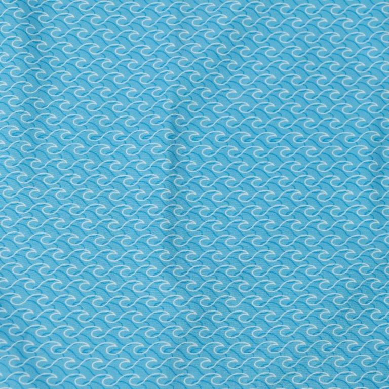 Wave Woven Shirt - Aqua