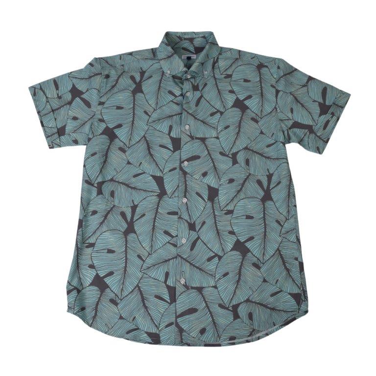 Rubberplant Woven Shirt - Lagoon
