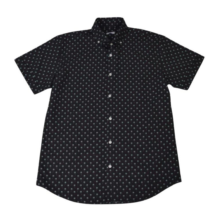 Palm Village Woven Shirt - Black