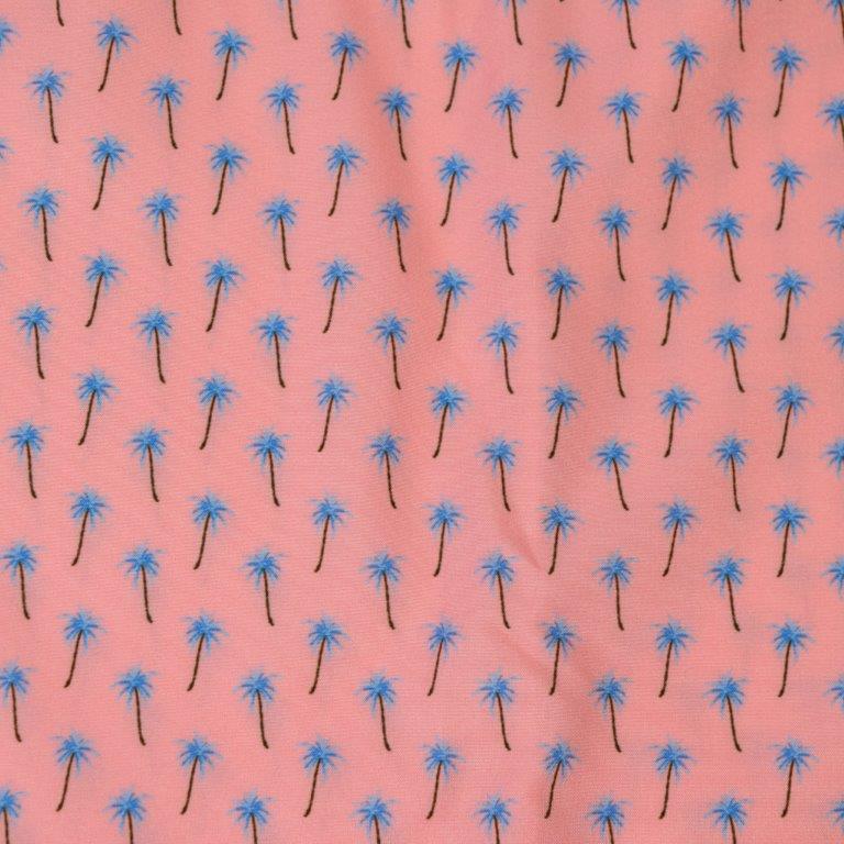 Palm Village Woven Shirt – Pink