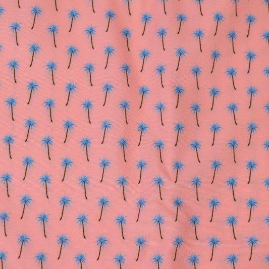 Palm Village Woven Shirt – Pink