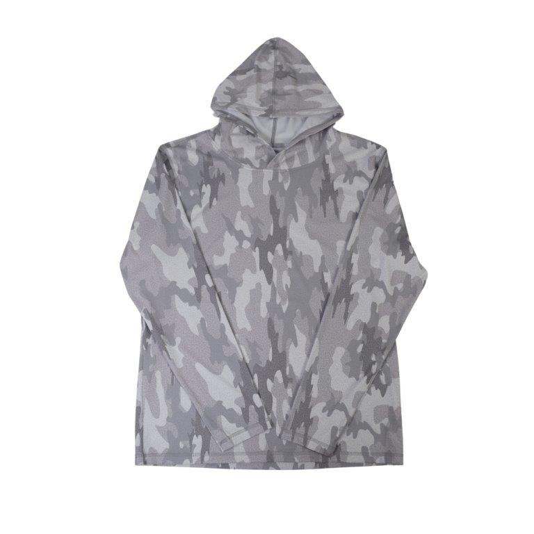Surf Island Camo Long Sleeve - Grey