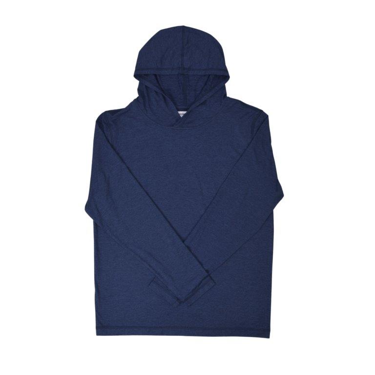 Soft touch Space Dye Long Sleeve - Indigo