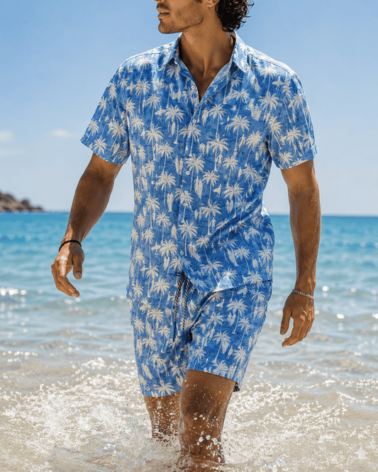 Surf Palm Swim Trunks