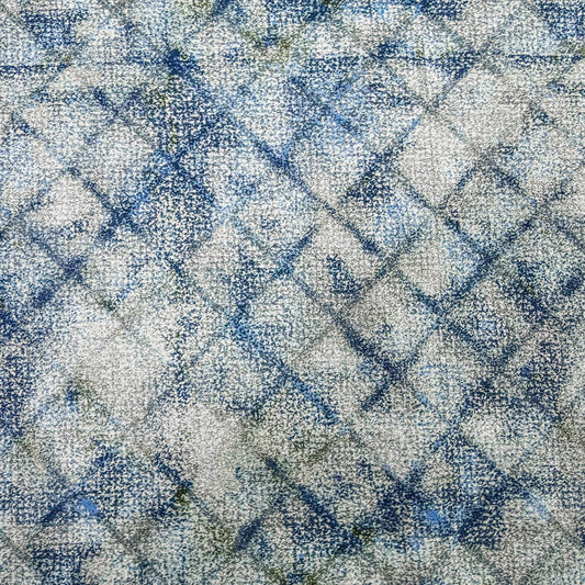 Oxford Diamonds Woven Shirt – Indigo/Tan