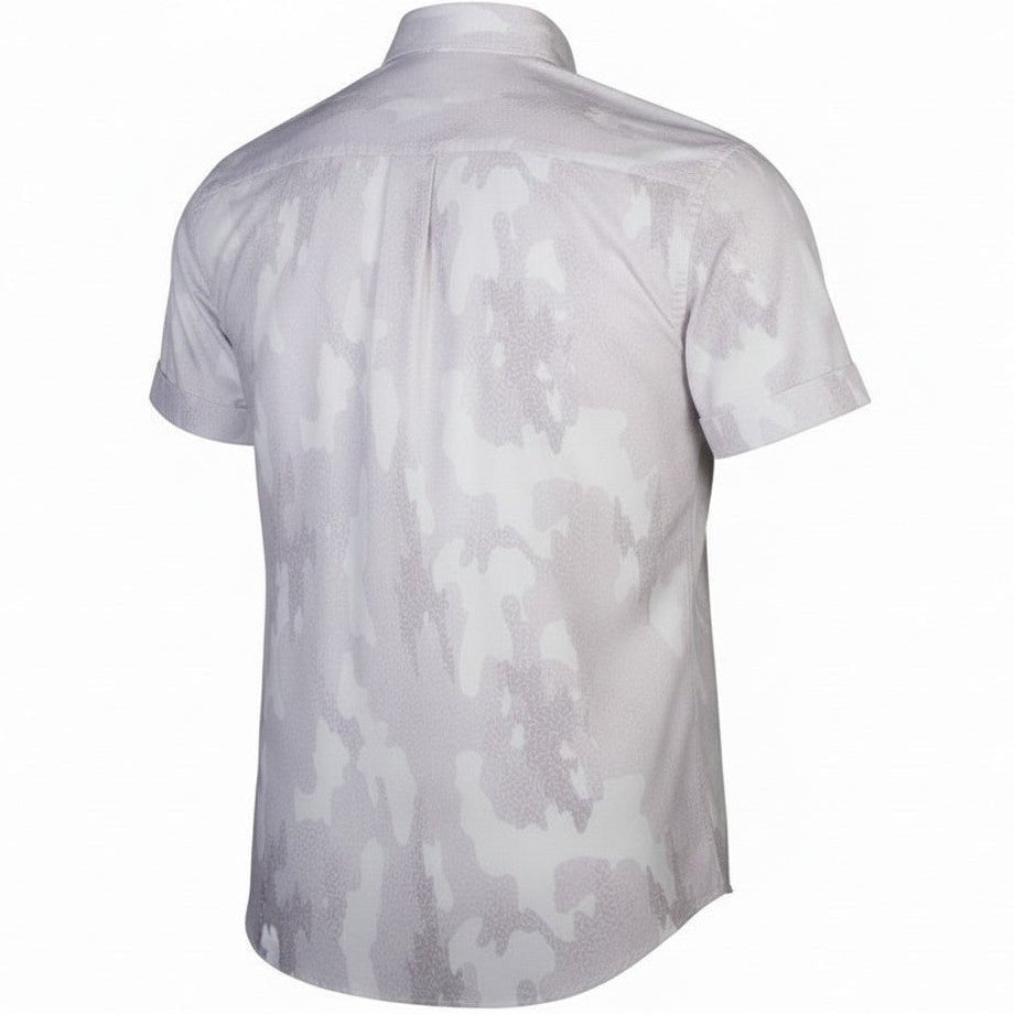 Surf Island Camo Woven Shirt - Grey - Buoy & Boat - Short Sleeve Woven -