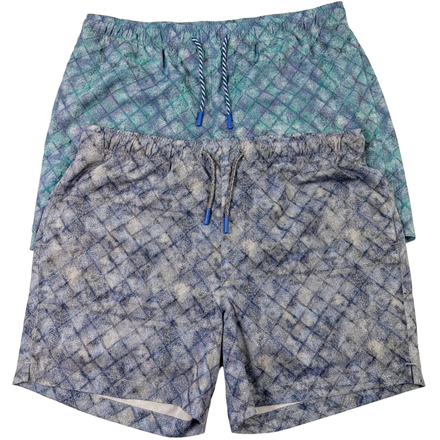 Oxford Diamonds Swim Trunks - Buoy & Boat - Swim Trunks - All Colors
