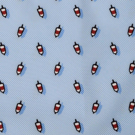 Buoys Woven Shirt - Blue - Buoy & Boat - Short Sleeve Woven -