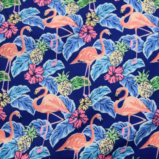 Flamingo Flower Swim Trunks - Buoy & Boat - Swim Trunks -