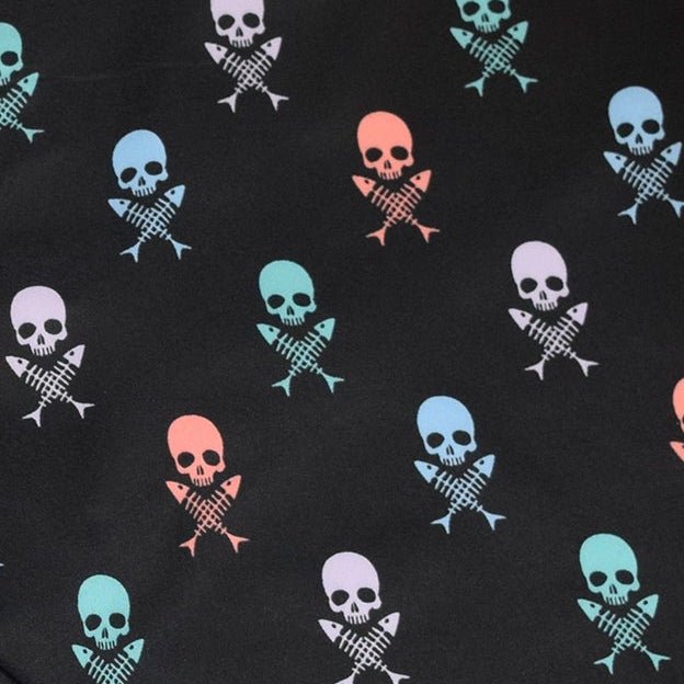 Skulls & Fish Bones Boardshorts - Buoy & Boat - Swim Trunks -