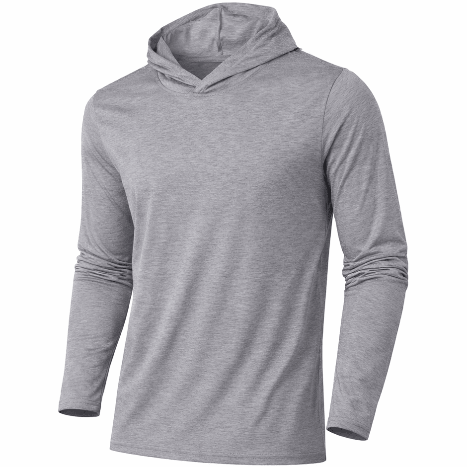 Soft touch Space Dye Long Sleeve - Lt. Grey - Buoy & Boat - Long Sleeve -