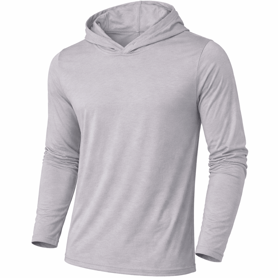 Soft Touch Space Dye Long Sleeve - Silver - Buoy & Boat - Long Sleeve -