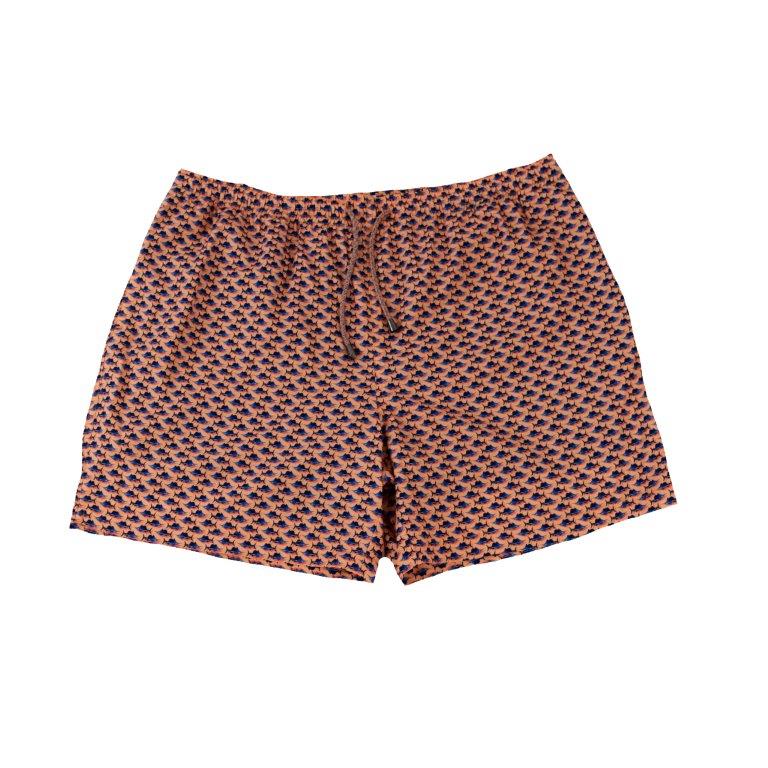 Marlin Party Swim Trunks - Coral