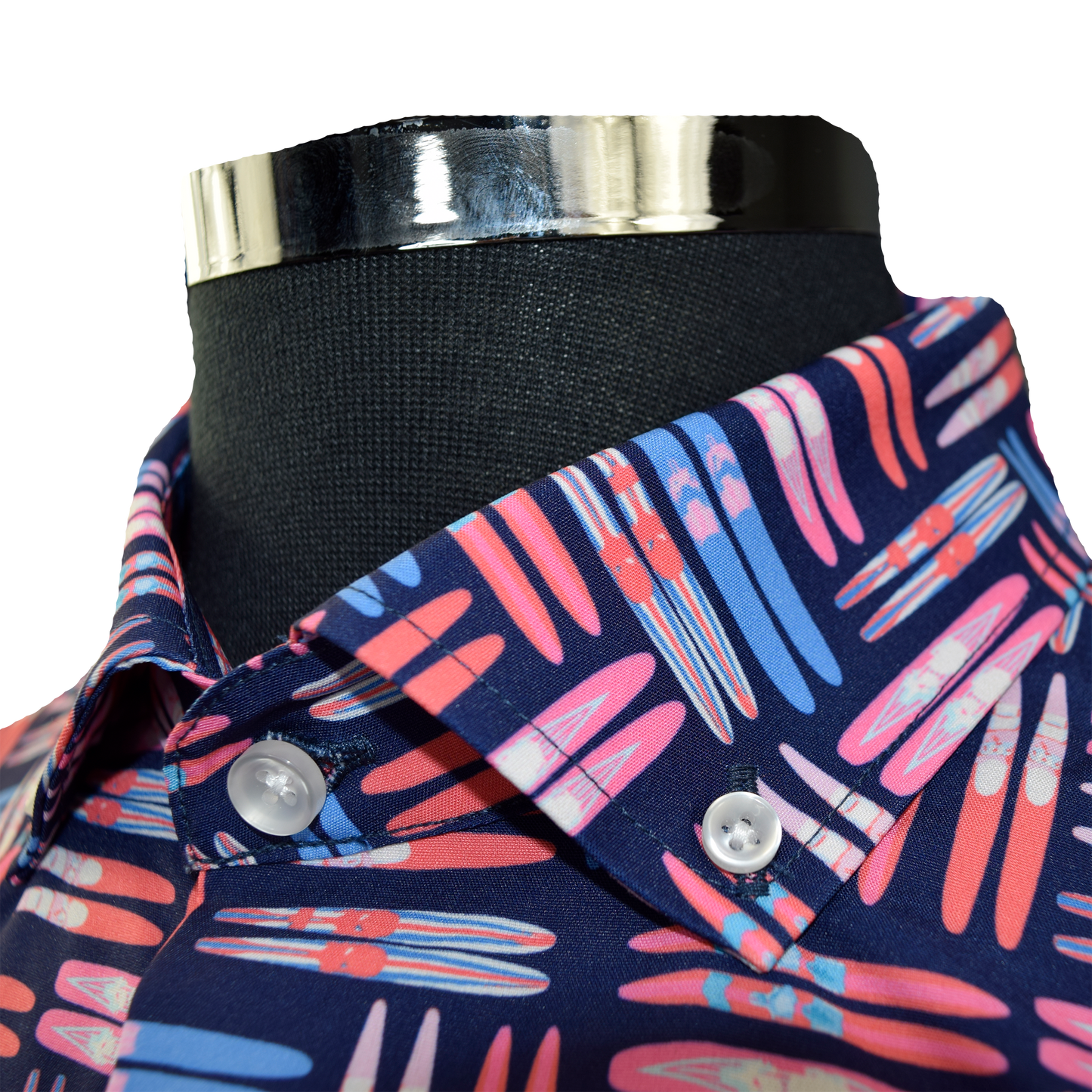 Water Skis Woven Shirt - Navy