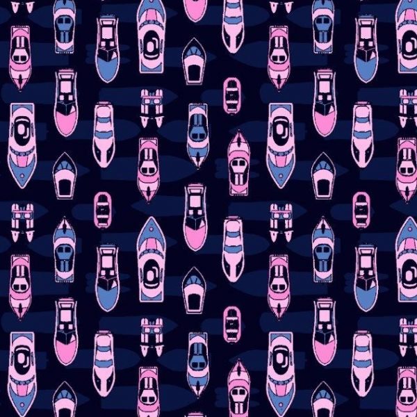 Flotilla Swim Trunks - Navy - Buoy & Boat - Swim Trunks -