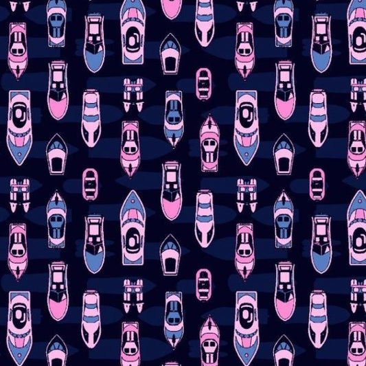 Flotilla Swim Trunks - Navy - Buoy & Boat - Swim Trunks -