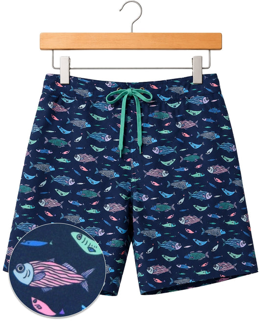 Fun Fish Boardshorts - Black - Buoy & Boat - Swim Trunks - Black