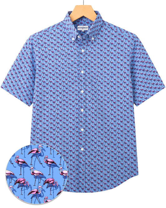 Flamingo Flock Cabana Set - Buoy & Boat - Cabana Set - M