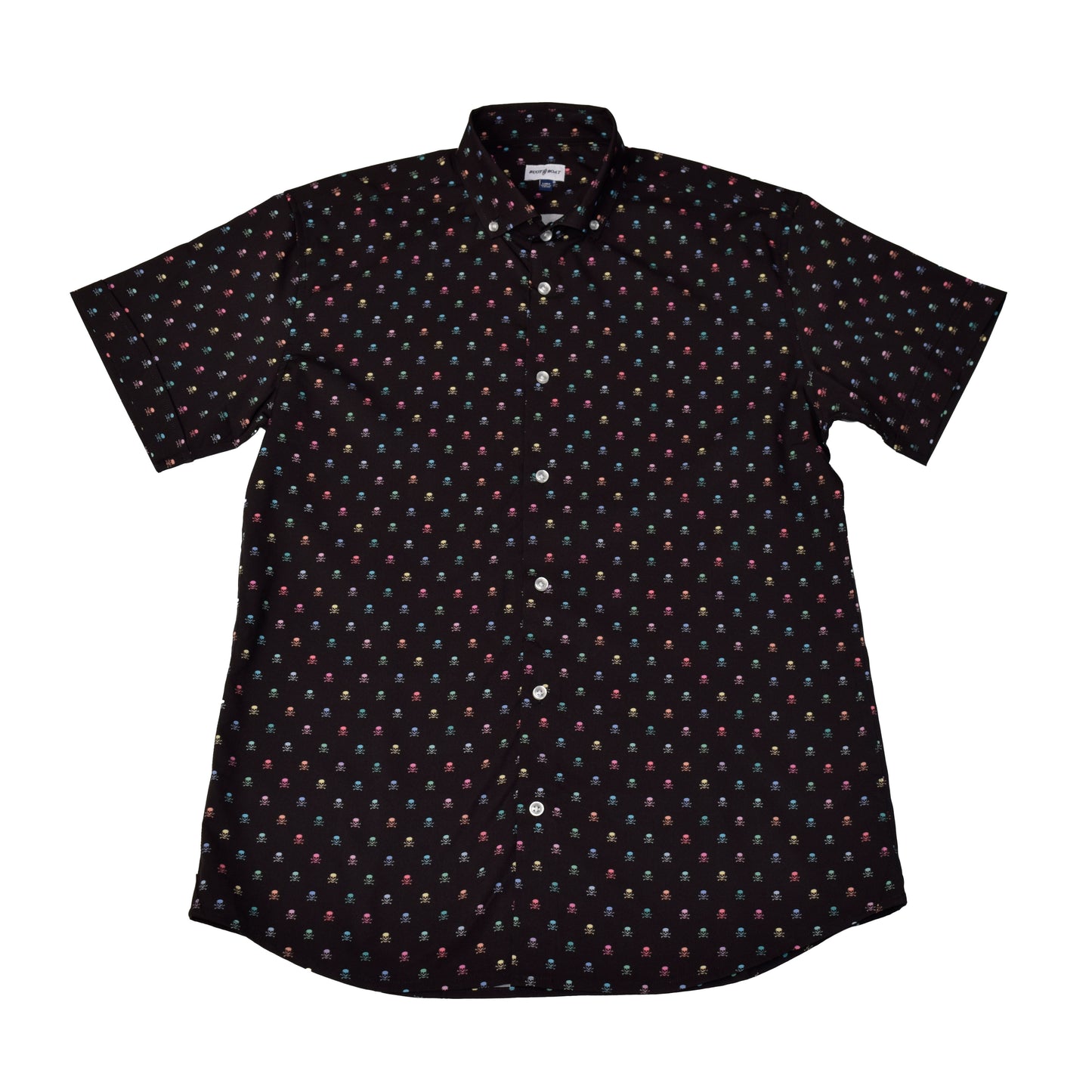 Small Skulls Woven Shirt - Black