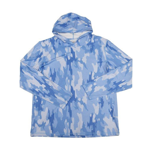 Surf Island Camo Long Sleeve - Blue