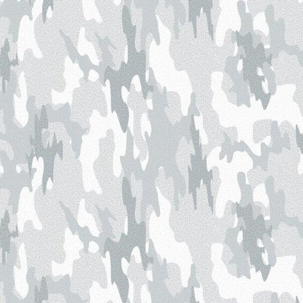 Surf Island Camo Long Sleeve - Grey