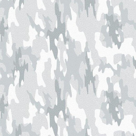 Surf Island Camo Long Sleeve - Grey