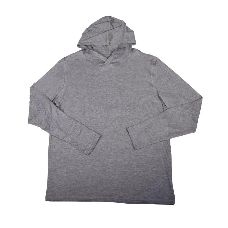 Soft touch Space Dye Long Sleeve - Lt. Grey
