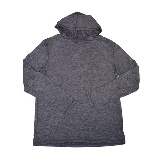 Soft touch Space Dye Long Sleeve - Charcoal