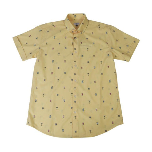 Tipple Oxford Woven Shirt - Yellow