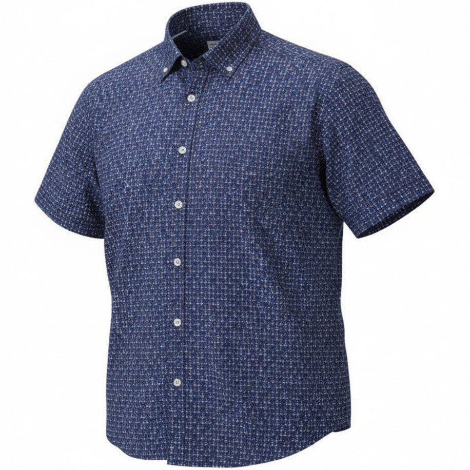 Anchors Away Woven Shirt - Navy - Buoy & Boat - Short Sleeve Woven - 