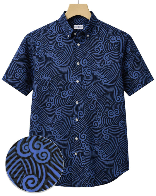 Ripcurl Woven Shirt - Navy - Buoy & Boat - Short Sleeve Woven - Navy