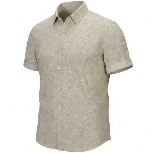 Shells and Shells Woven Shirt - Ivory