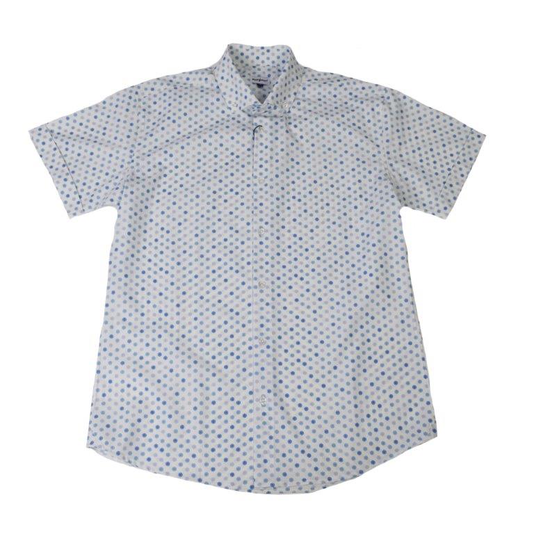 Whose At The Wheel Woven Shirt - White