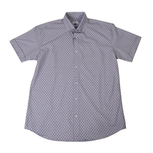 Anchors and Rings Woven Shirt - Blue