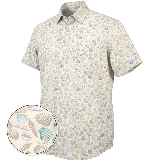 Shell Game Woven Shirt – White Multi
