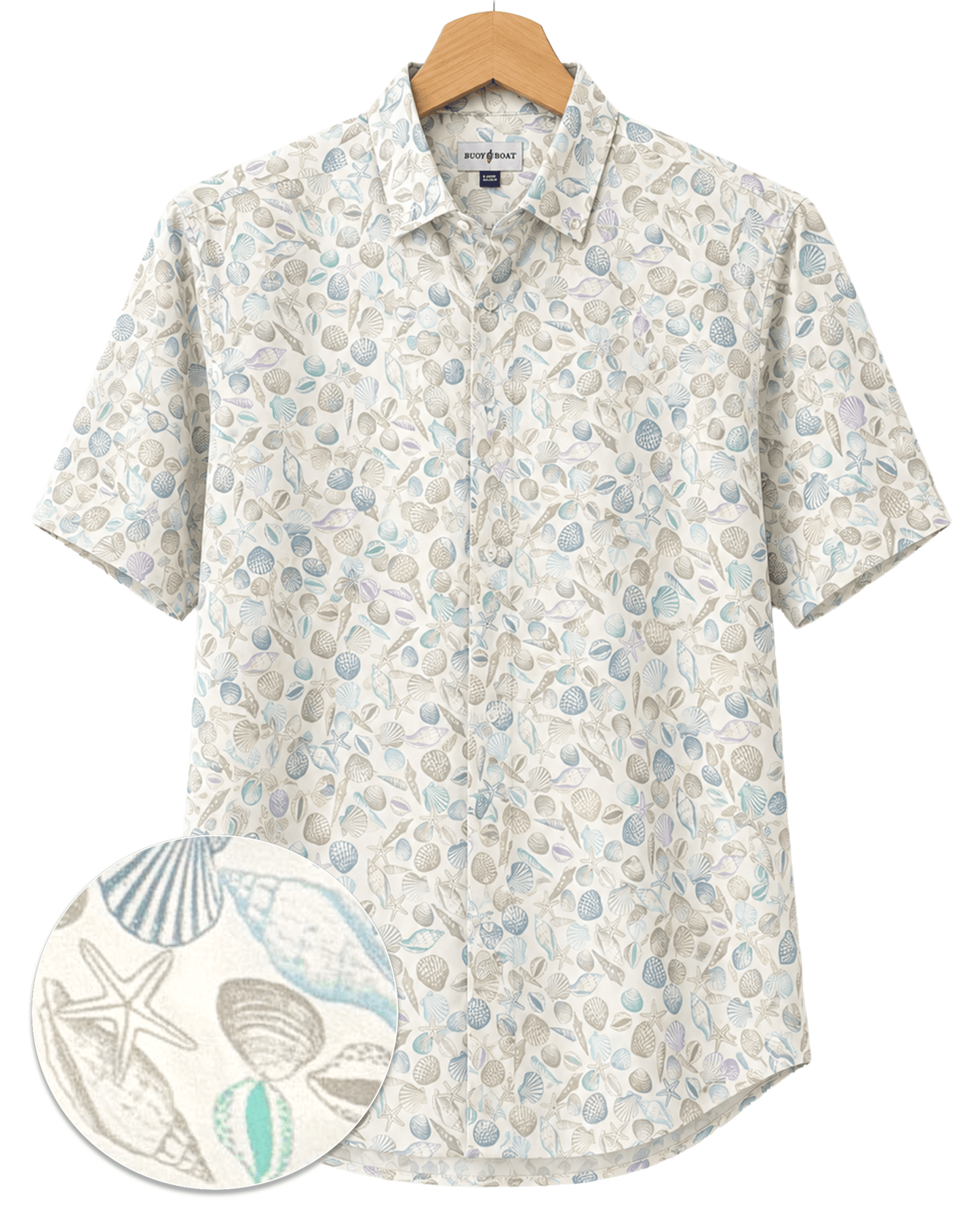 Shell Game Woven Shirt - Buoy & Boat - Short Sleeve Woven - 