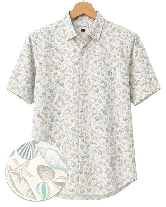 Shell Game Woven Shirt - Buoy & Boat - Short Sleeve Woven - 
