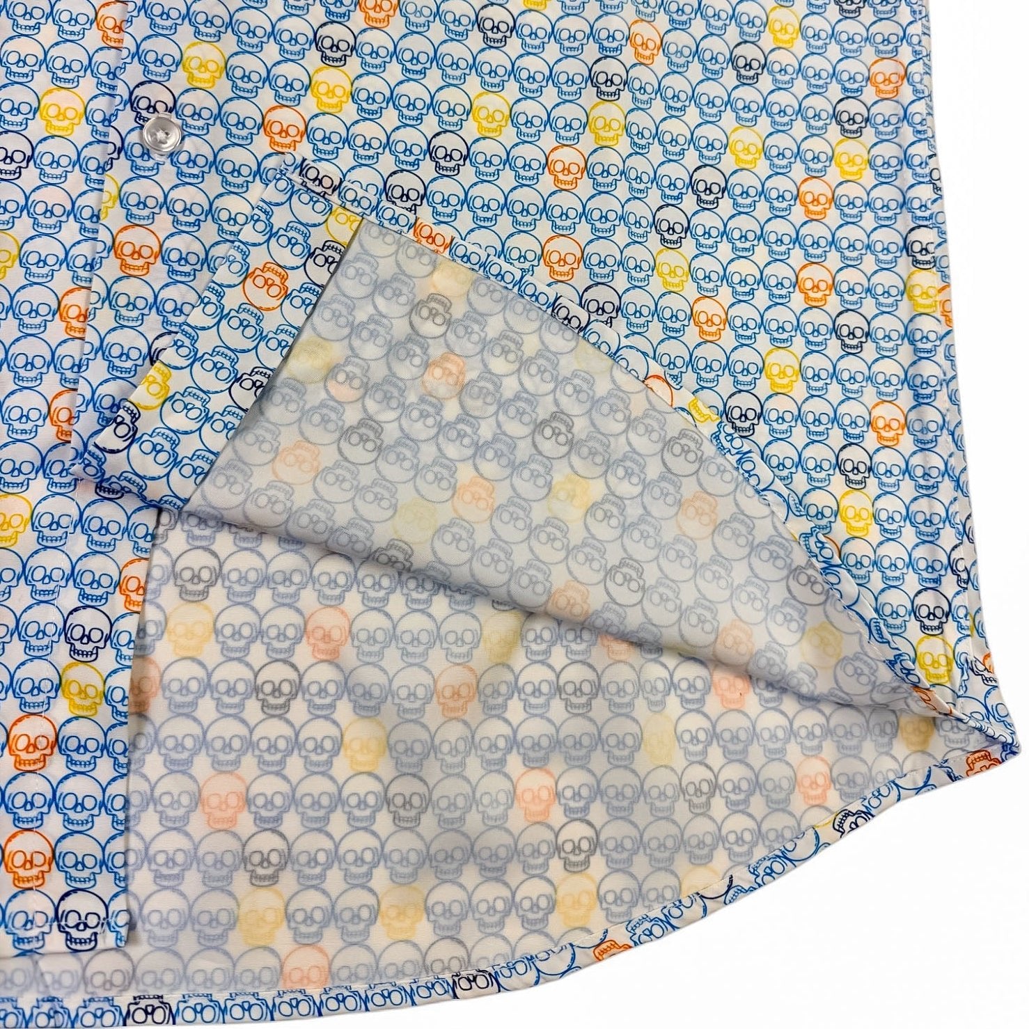 Skulls Woven Shirt - Buoy & Boat - Short Sleeve Woven - 