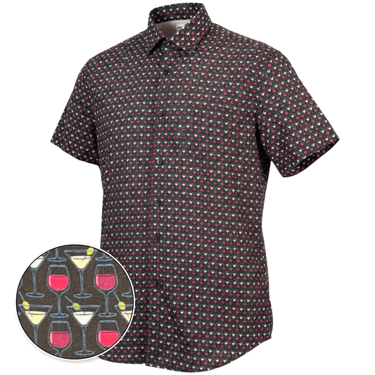 Liquor Woven Shirt – Black Multi