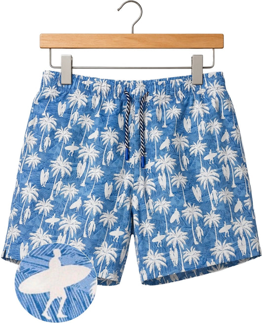Surf Palm Swim Trunks