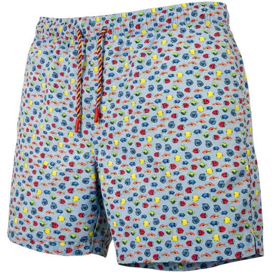 Aquarium Swim Trunks - Blue Multi