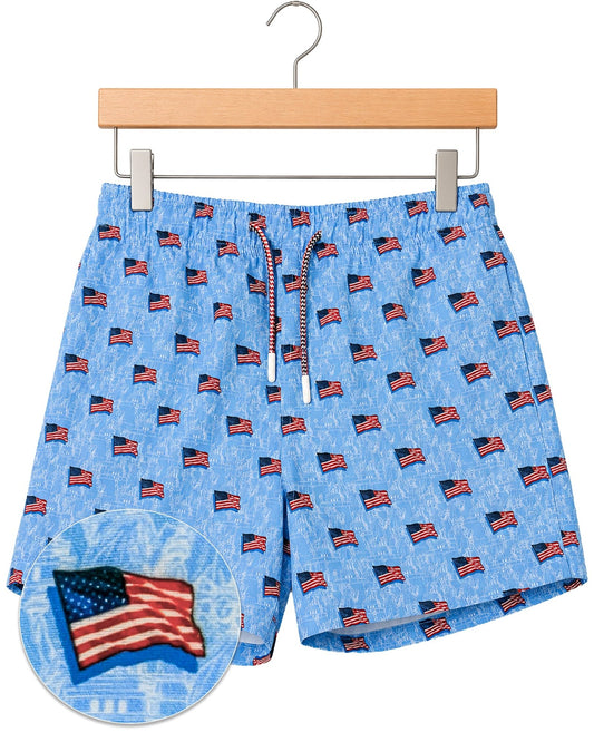 Liberty Flag Swim Trunks