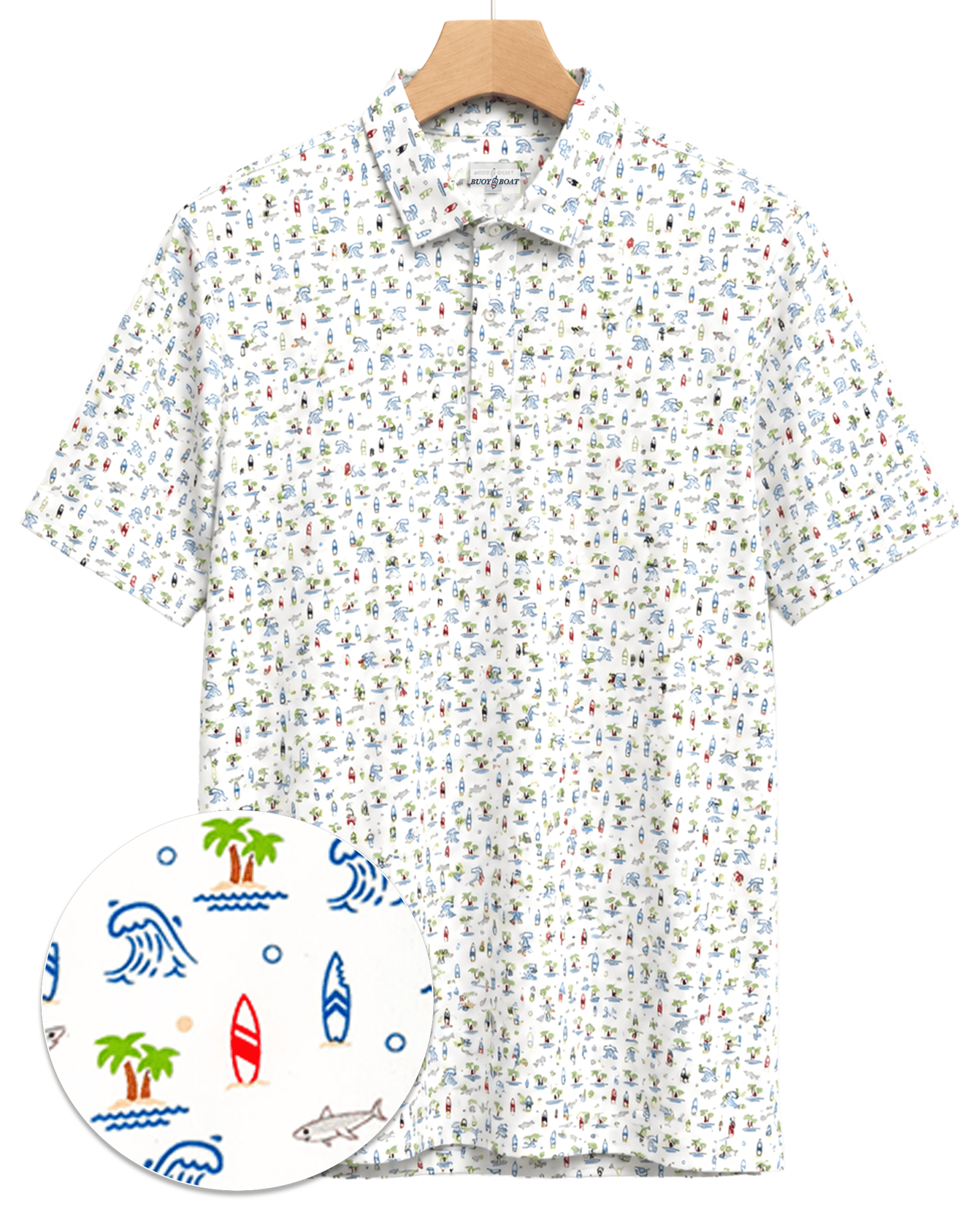 Shark Bite Polo - Buoy & Boat - Polo - 