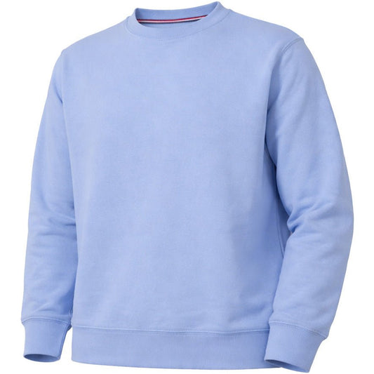 Blue Pullover Surf Crew soft breathable coastal layer front view