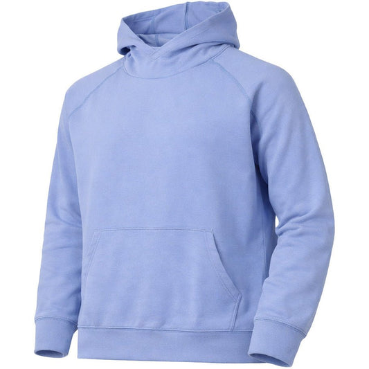 Blue Pullover Surf Hoodie soft breathable coastal layer front view