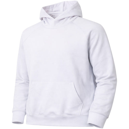 White hoodie on a white background