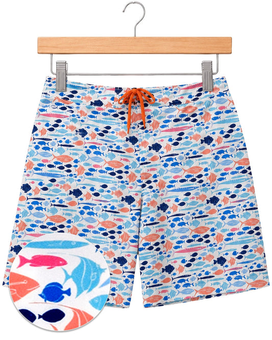 Shoalmates Boardshorts - Buoy & Boat - Swim Trunks - Blue