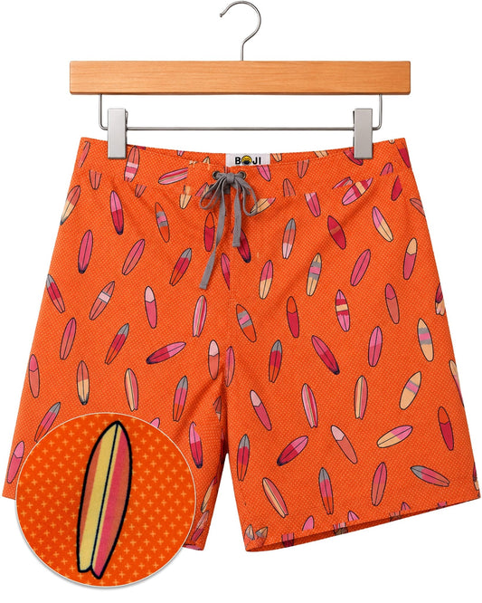 Surf Toss Boardshorts - Coral - Buoy & Boat - Swim Trunks - Coral
