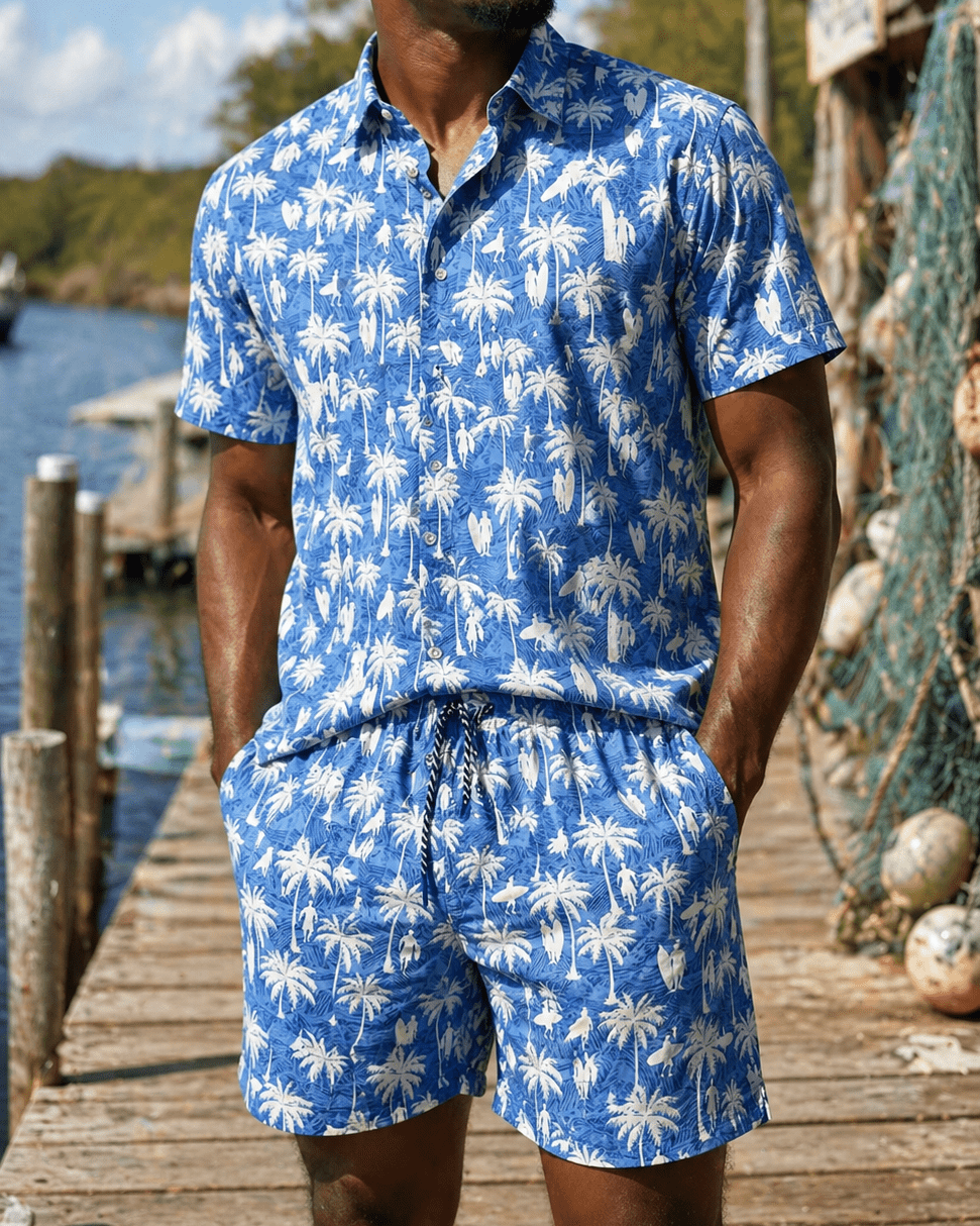 Surf Palm Cabana Set
